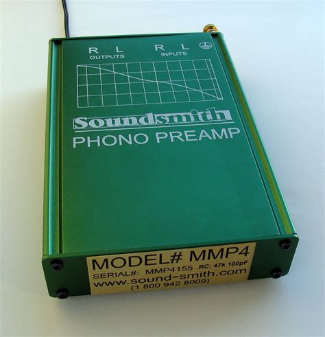 Soundsmith Mmp4 Mm Moving Magnet Hi Grade Phono Preamp External Power