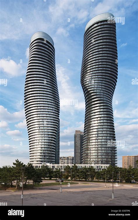 Absolute World Towers Aka Marilyn Monroe Towers In Mississauga