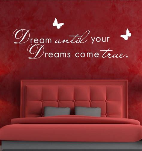 dream until your dreams come true wall decal butterfly by lovindiy
