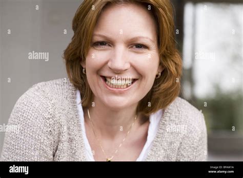 Joyful Face Grown Up Woman One Only Seriecvs Stock Photo Alamy