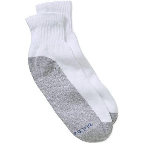 Gildan Gildan Mens Heavyweight White Ankle Socks 10 Pack