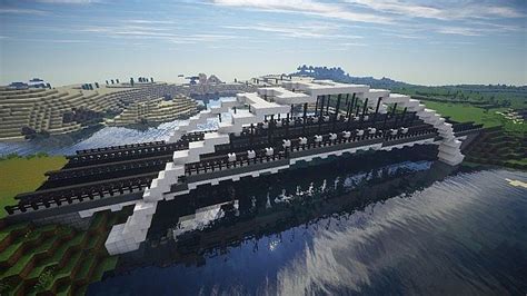 Modern Arch Bridge Minecraft Project