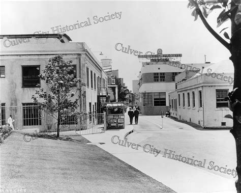 Metro Goldwyn Mayer Studios East Gate 1939 Culver City Historical