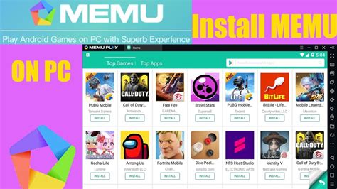 How To Install And Download Memu Play Android Emulator On PC Laptop Memu Play YouTube
