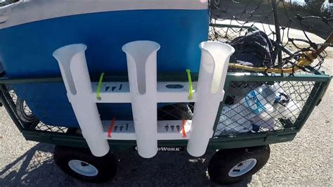 With a fish only tank, you will end up spending less money. SIMPLE Pier Fishing Cart Setup for SALTWATER FISHING - YouTube