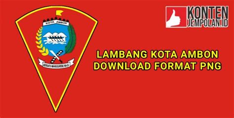 Lambang Kota Ambon Png Download Logo Gratis