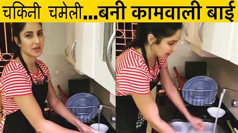Katrina Kaif Turns Into Kaam Wali Bai With Great Way To Wash Dishes