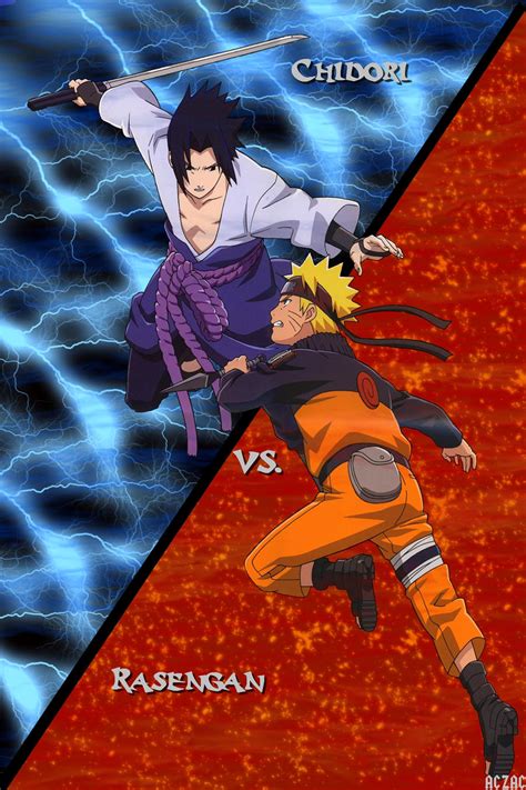 Naruto Vs Sasuke By Aczac On Deviantart