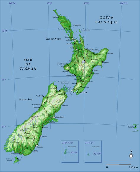 New Zealand Provinces Map