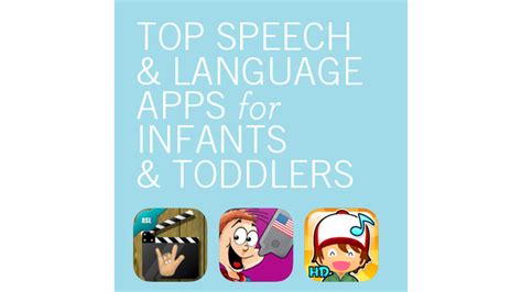 17 apps to educate + entertain toddlers. Top Speech & Language Apps for Infants & Toddlers - Big ...