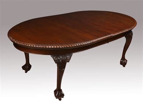 Mahogany Oval Extending Dining Table Antiques Atlas