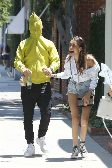 Madison Beer With Her Boyfriend Zack Bia Leaves Alfred Coffee In Los