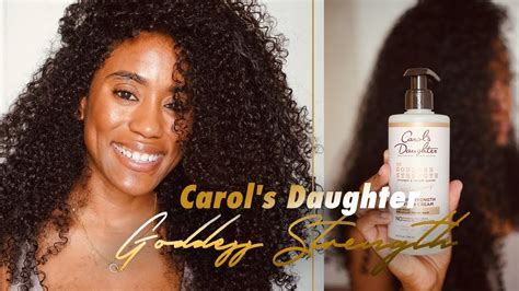 Carols Daughter Goddess Strength Collection Review Wash N Go Youtube