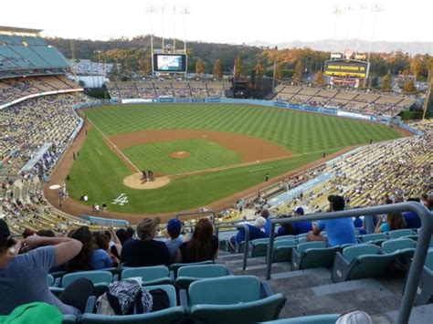Dodger Stadium Section 4rs Row K Seat 22 Los Angeles Dodgers Vs