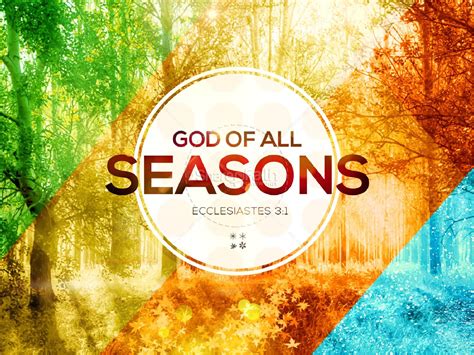 God Of All Seasons Sermon Powerpoint Clover Media
