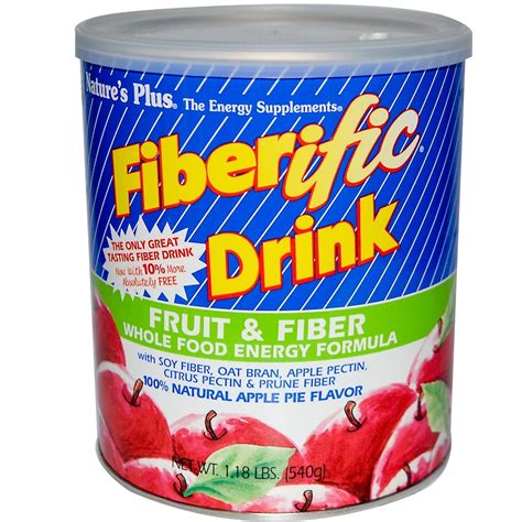 Natures Plus Fiberific Drink Fruit And Fiber Whole Food Energy Formula