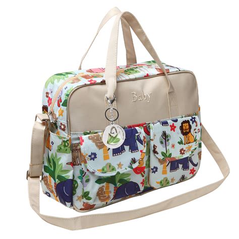 Push notification enabled for device health, i.e, sos, ignition on/off, low battery, main power disconnection alert. MG Collection Fashion Beige Jungle Animals Top Handle ...