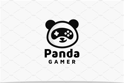 Panda Gamer Logo Branding And Logo Templates ~ Creative Market