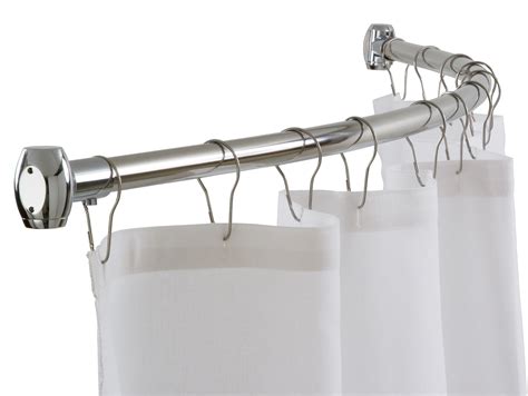 The best shower curtain rod on the market of 2021. 25 Collection of Shower Curtains Poles | Curtain Ideas