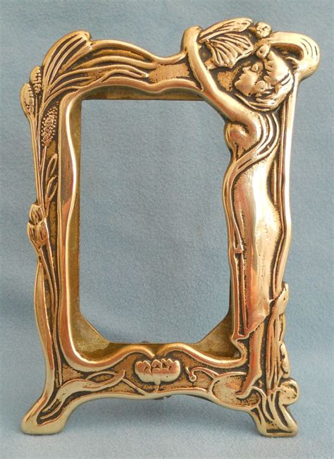 A Brass Art Nouveau Style Photo Frame Sold On My Ebay Site Lubbydot1
