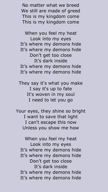Imagine Dragons Demons Lyrics Evan Langdon