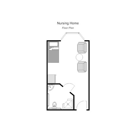 Nursing Home Room Floor Plan
