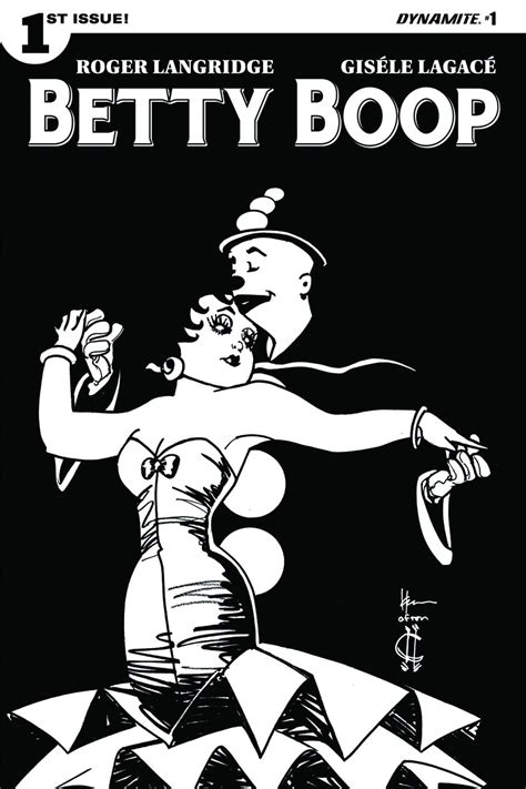 Betty Boop 1 15 Copy Chaykin Bandw Cover Fresh Comics