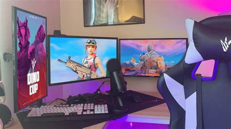 My 2000 Fortnite And Apex Gaming Setup Reveal Youtube