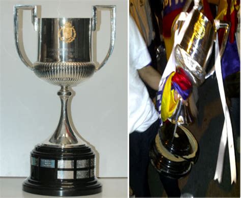 My World Of Sports Copa Del Rey Trophy Broken In Madrid Celebrations