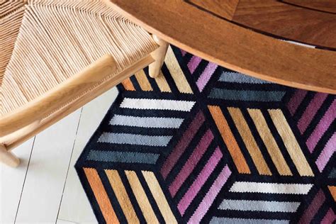 Parquet Geometric Puzzle Like Kilim Rugs By Front For Gan Geometric