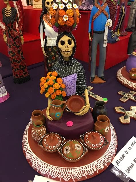 catrinas ofrenda de muertos fiesta de los muertos dia de muertos mexico