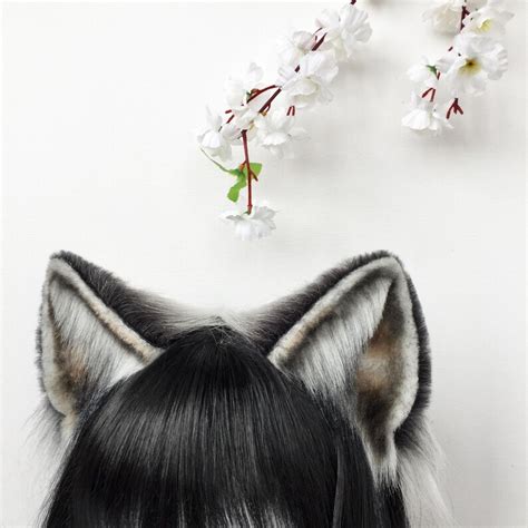 Realistic Cat Ears Black Cat Ears Fox Ears Wolf Ears Etsy