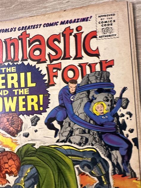 Fantastic Four 60 Low Grade Doctor Doom Stan Lee Jack Kirby 1967 Ebay