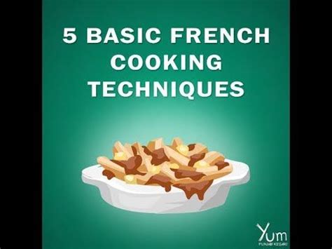 5 Basic French Cooking Techniques | French cooking, Cooking, Cooking ...