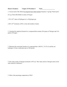 3.01 x 10 23 atoms of rubidiumb. Mole Calculation Practice Worksheet Name_____________________