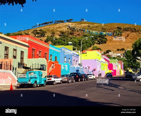 Bo Kaap District Cape Town South Africa Stock Photo Alamy