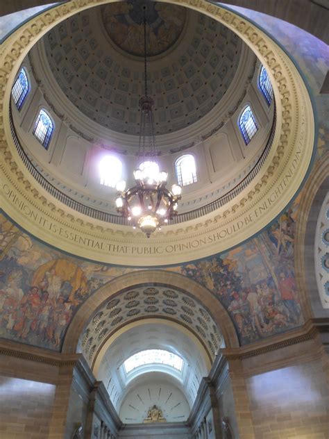 Rotunda Murals Missouri State Capitol In Jefferson City Jimmy