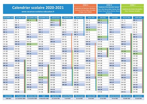 Calendrier Scolaire 2021 2022 Excel Zone B Calendrier Lunaire Aria Art