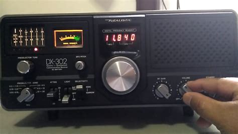 Vintage Radio Shack Realistic Dx 302 Shortwave Broadcast Of Radio