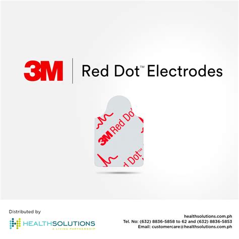 3ms Reddot Ecg Electrodes Healthsolutions