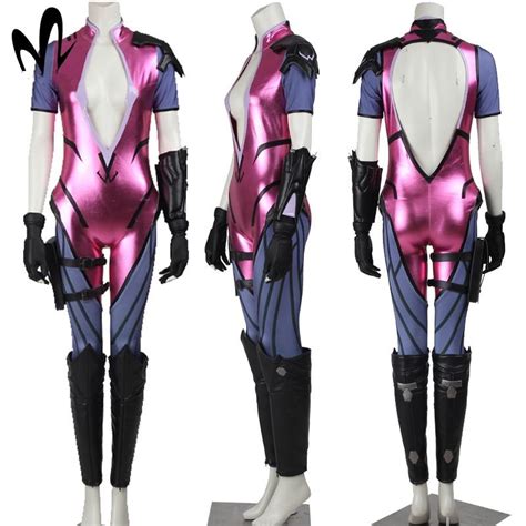 The Perfect T Game Ow Cosplay Amelie Lacroix Widowmaker Cosplay Costume Halloween Costumes