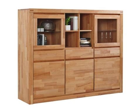 Mach dir den platz rund ums bett kuschelig und sorge auch für stauraum. Dieses Highboard aus geöltem Kernbuchenholz kombiniert ...