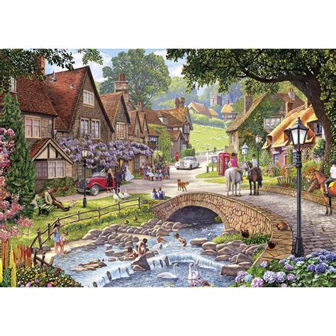 Summer Days And Snowflakes 2×500 Pieces Dab Hand Puzzles And Pastimes