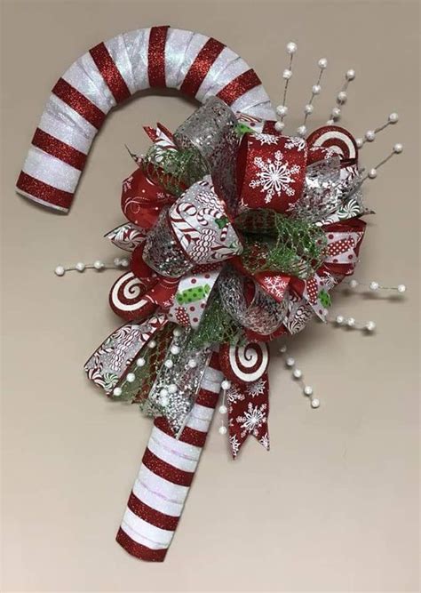 Cute And Creative Candy Cane Décor For Christmas Glam Vapours