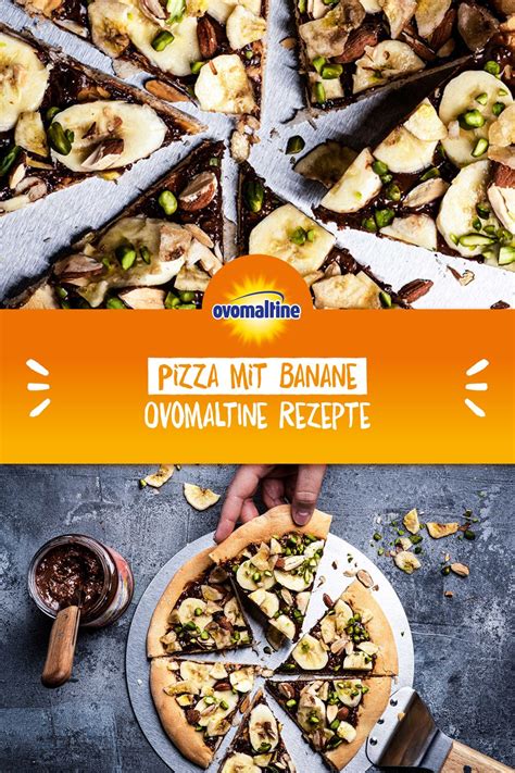 Dürfen wir vorstellen die ovo festtagstorte! Ovomaltine Pizza mit Banane | Rezept in 2020 | Rezepte ...