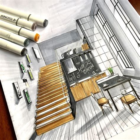 Pin By Egorlarin On рисунки зарисовки Interior Design Sketches