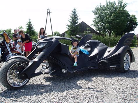A Custom Trike Batman Motorcycle