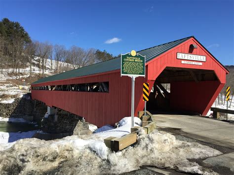 Taftsville Covered Bridge Woodstock Vermont