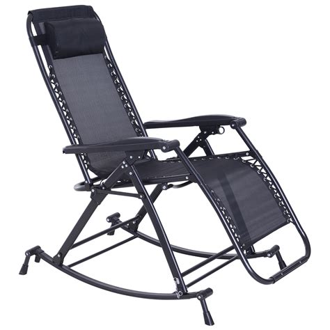 The base in made of 100% renewable solid parawood. Zero Gravity Recliner Lounge Chair Patio Rocker Home ...