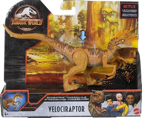Velociraptor Savage Strike Jurassic Park Jurassic World Mercado Libre